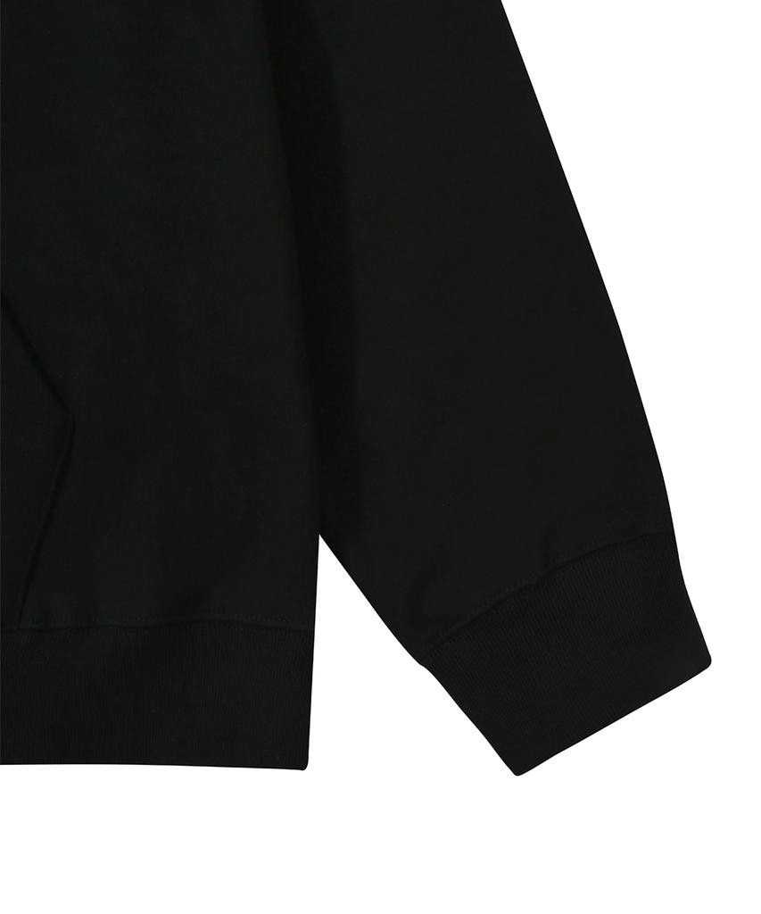 Openyard(Oy) Opyd Logo Hoodie Zip Up-Black