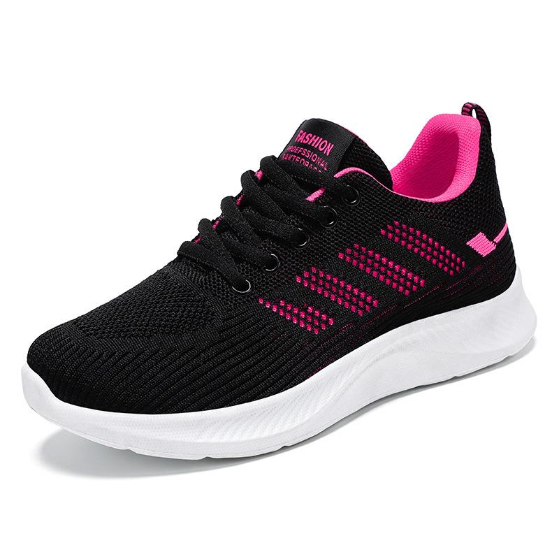 Neue Sneaker Damen Vulkanisierte Schuhe Mode Atmungsaktiv Walking Mesh Flache Schuhe Damen Tenis Feminino Damensportschuhe