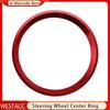 Car Steering Wheel Center Emblem Circle Sticker Ring Cover Trim for Mercedes Benz GLE CLA GLA W205 W213 W246 C117