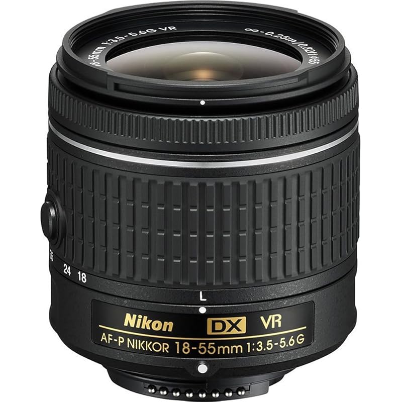 

Стандартний об єктив Nikon зі змінною фокусною відстанню AF-P DX NIKKOR 18-55mm f/3.5-5.6G VR Тільки для формату Nikon DX