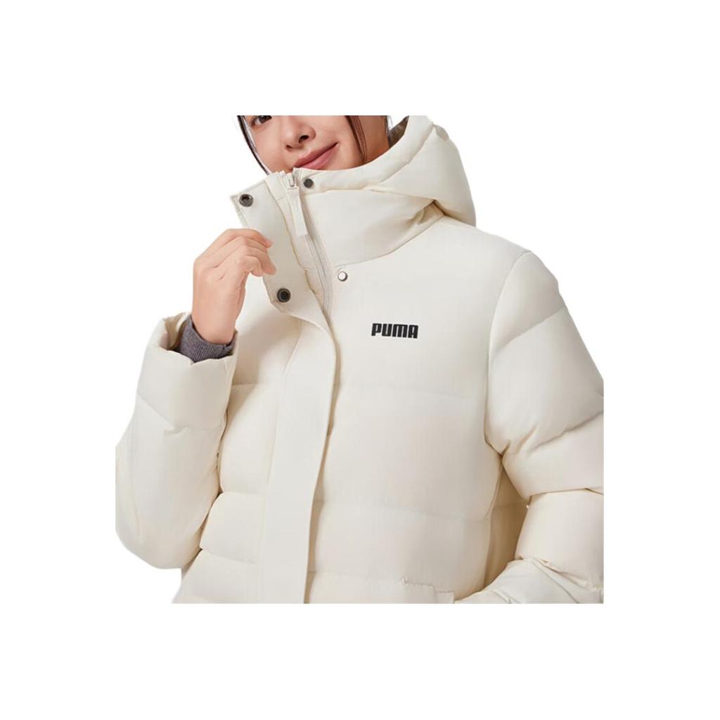 Puma FW25 Long Down Jacket With Warmcell Hooded Warm Windproof Waterproof Long Duck Down Coat Women outerwear 692775-57