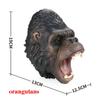 Soft Vinyl Rubber Animal Head Hand Puppet Figure Toys Gloves Model Gift Dinosaur Hand Puppet Toys For Halloween dress up