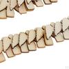 Pack of 150 Unfinished Blank Angel Wooden Chips Gift Tags Ornament 2.5 X