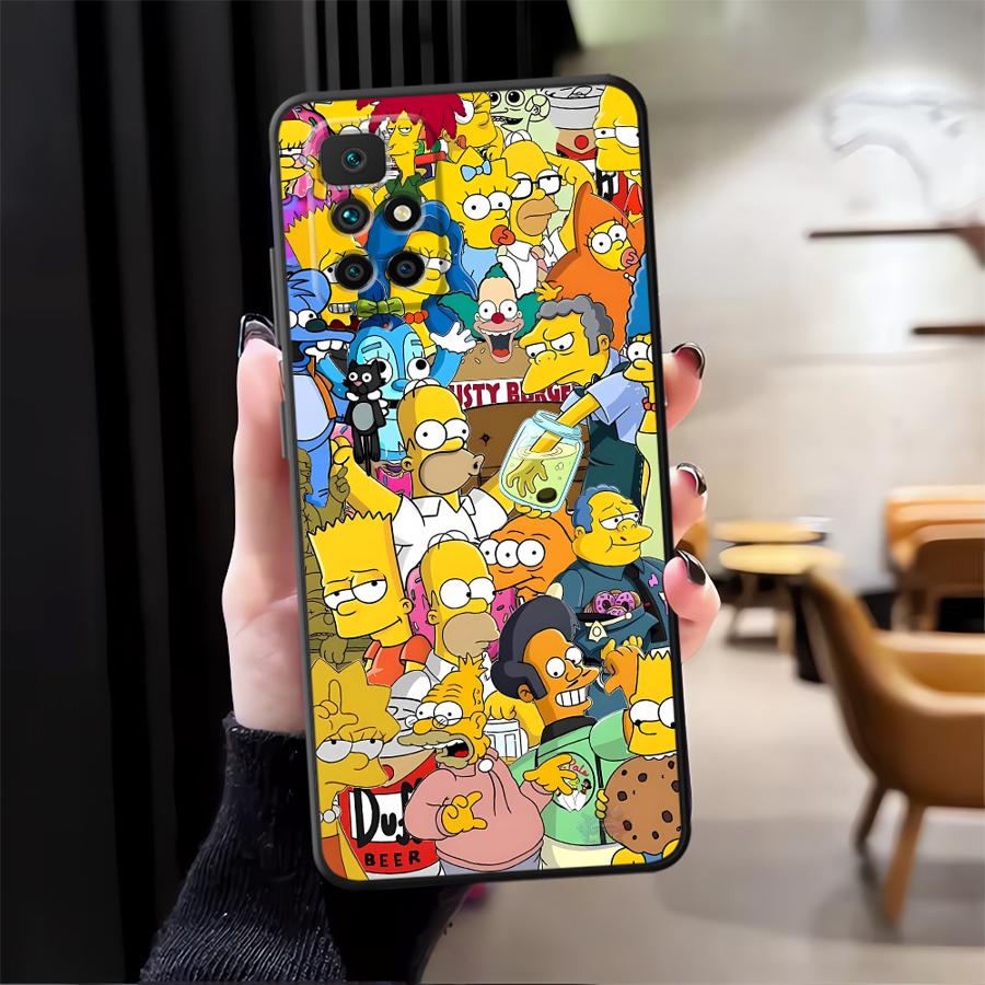 

Case for Xiaomi Redmi 9T 12 12C K40 K50 Gaming 10 A1 A2 Plus 9A 9C K60 A5 13C Funda Phone Cover The S-simpsons Redmi 10 2022