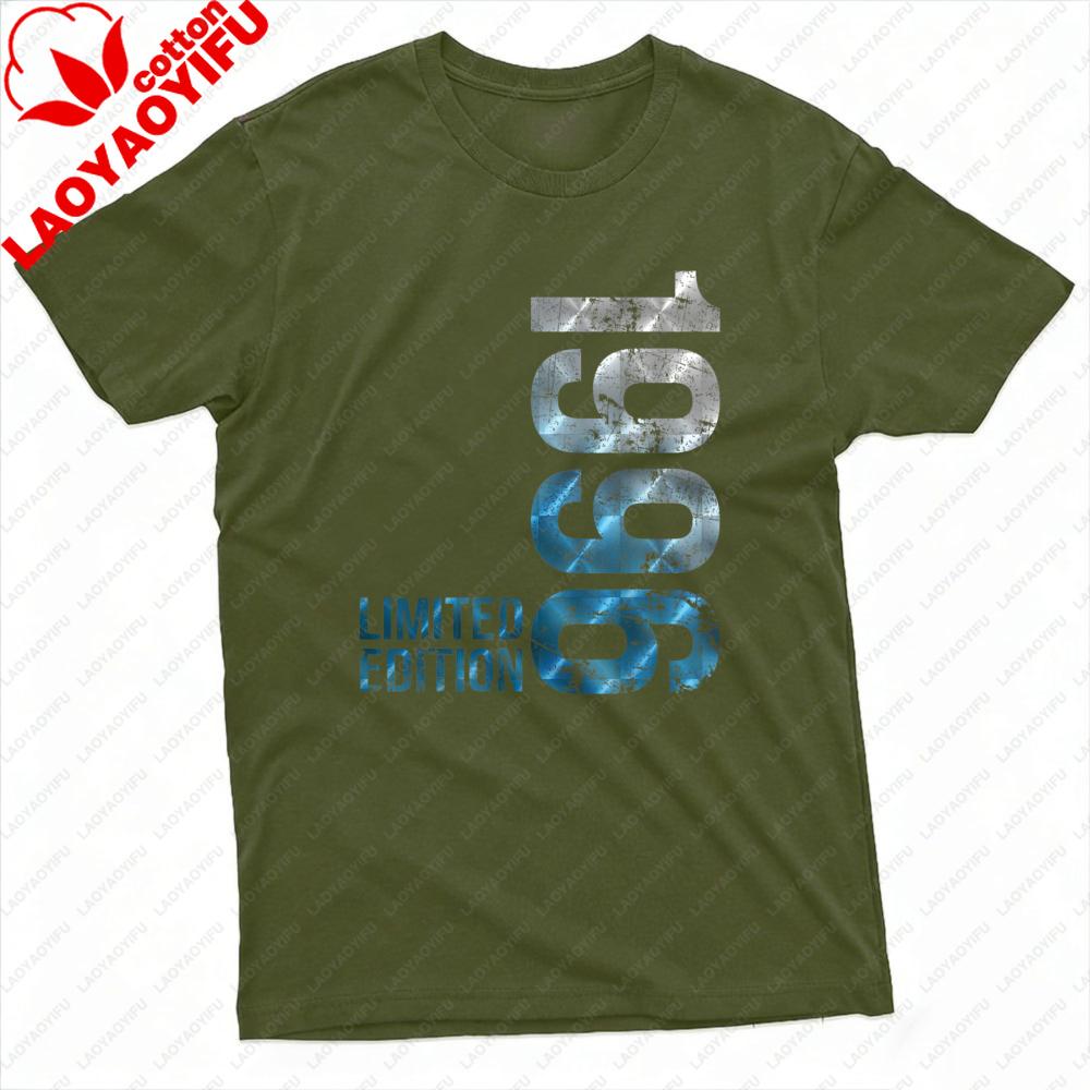 Limited Edition 1969 Unisex TShirt Cotton Summer Short Sleeve Tops Casual Fashion Top Gift for Him Birthday Party Clothes