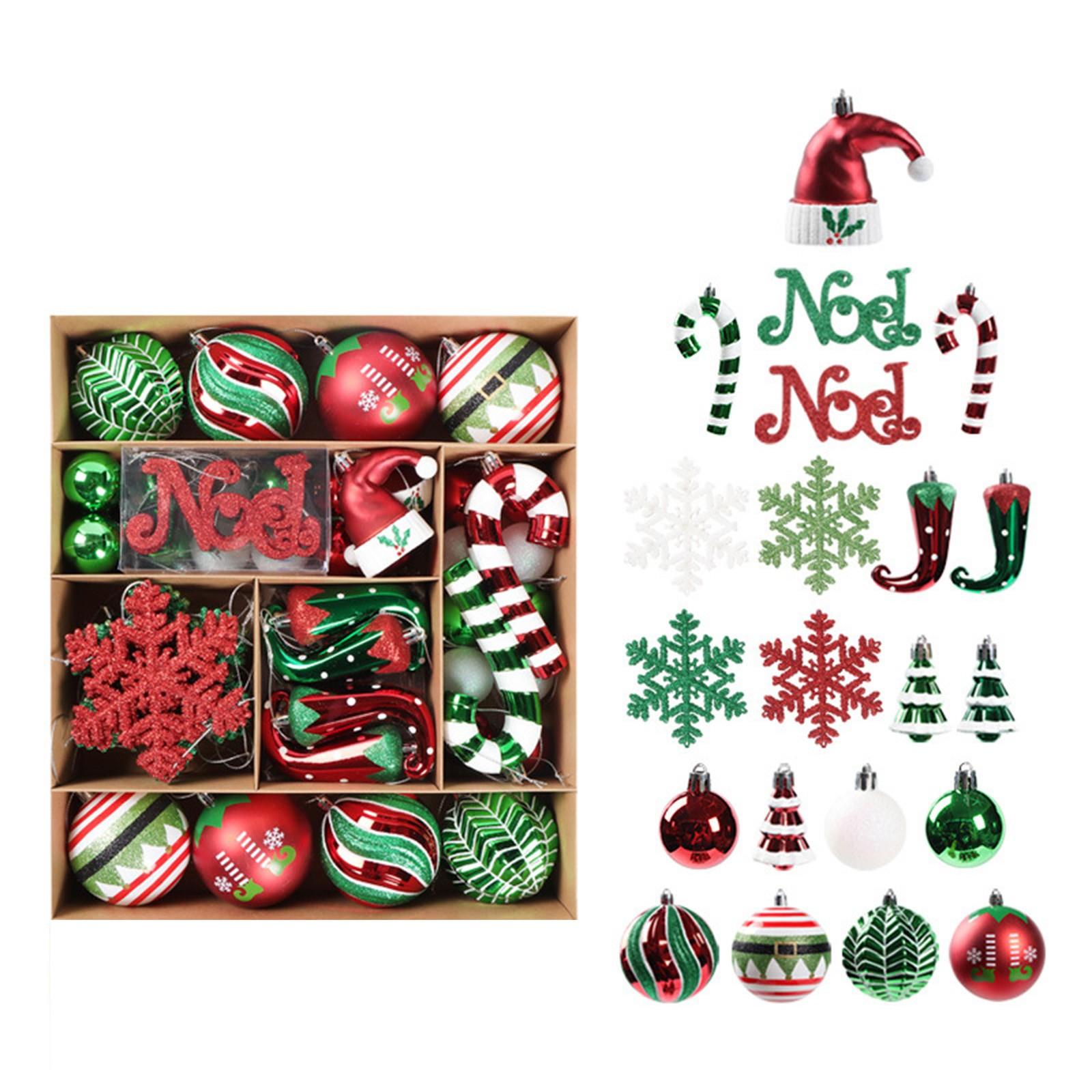 

70 шт. Праздничные подвесные украшения на день рождения с рисунком на рождественскую елку