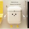 Kosz na śmieci Kosz na odpady Odpady spożywcze Pojemnik do recyklingu Oddzielne śmieci Wysoka estetyka Automatyczny czujnik Kosz na śmieci 9L/12L DIY Mlecznobiały