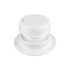 Roof Ventilation Cover For RV For Motorhome Yacht, Sewer Pipe Exhaust Vent Cap With UV Protection, 2-Pack, Black/White