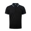 Men's Summer Sport Polo Shirt with Button Neck