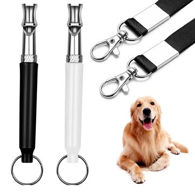 Dog Whistle Professional Recall Dog Training Whistles with Lanyard Adjustable Ultrasonic Silent Dog