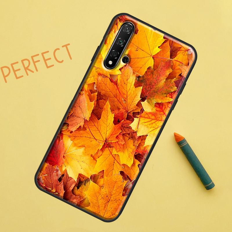 

Autumn Leaves For Huawei Nova 10 9 SE 11 Pro 12i 11i 8i Y60 Y70 Y90 Y61 Y91 Y72 Y73 P20 P40 P30 Lite Case Huawei P60 Pro