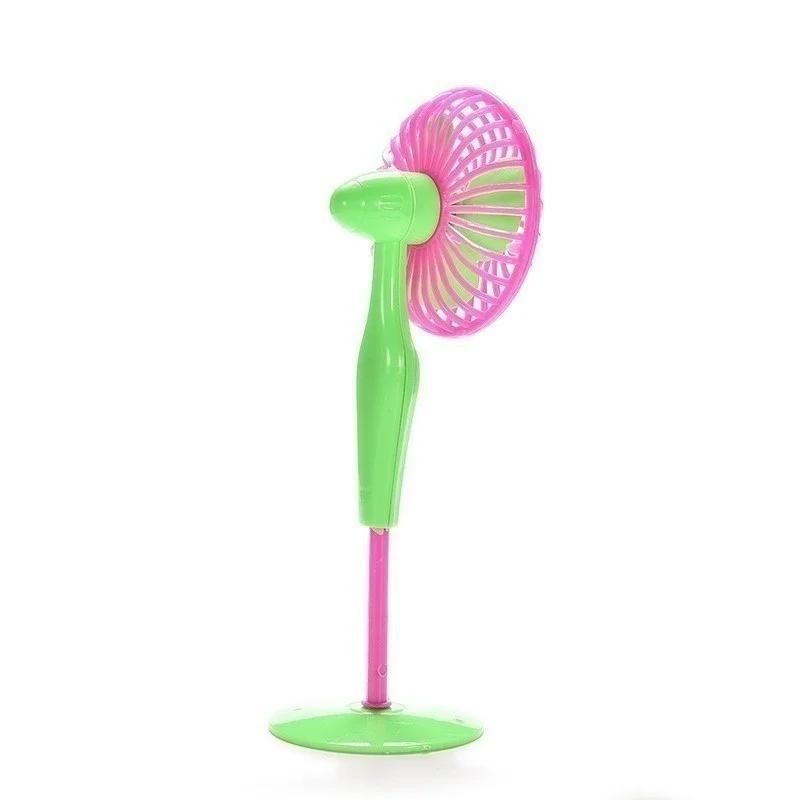 Mini Fan Toys for Dolls Kids Dollhouse Furniture Accessories Color Random Top Selling