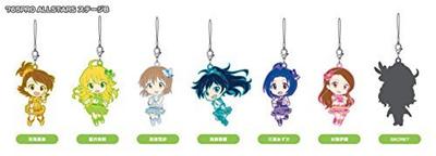 Nendoroid Plus Rubber Strap 765PRO ALLSTARS Stage B PVC Box of 8 Non-scale