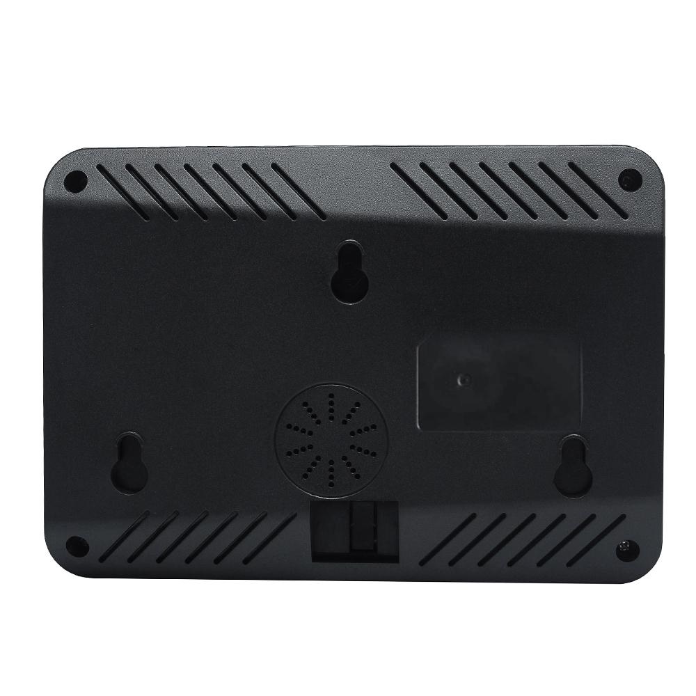 Intelligent Biometric Fingerprint Password Attendance Machine Employee Checking-in Recorder 2.4 Inch   LCD Screen   5V Time Attendance Clock