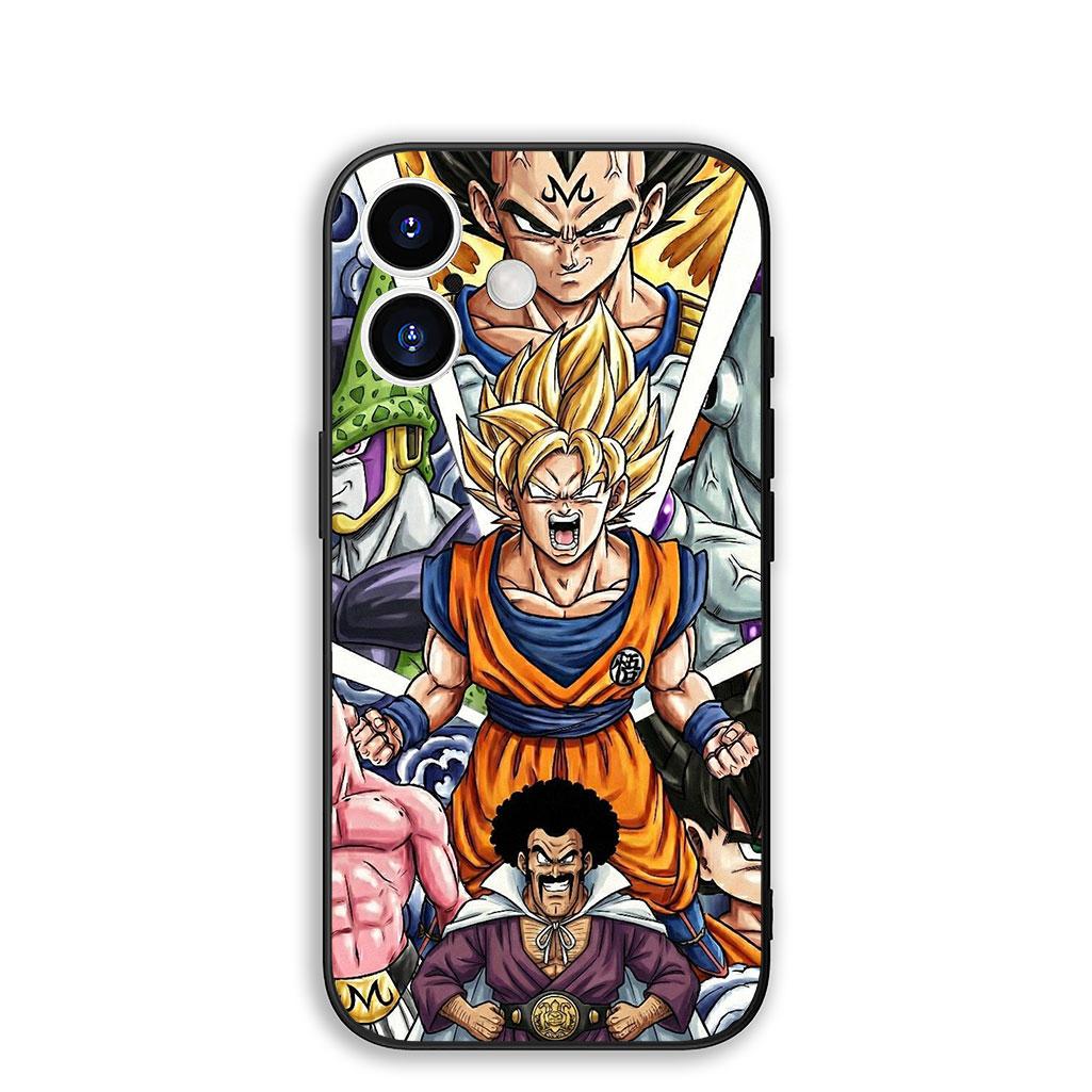 

for Motorola Moto G86 G57 G67 G24 G15 G54 Power G13 G14 G34 G35 G45 G53 G55 G64 G75 G72 Case Dragons Gokus Balls Gogeta Super Motorola Moto G55