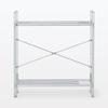 MUJI Mini Wire Rack for Indoor and Outdoor W X D X 83413569 Use, Approx. 48.5cm 27.5cm 52.5cm H,