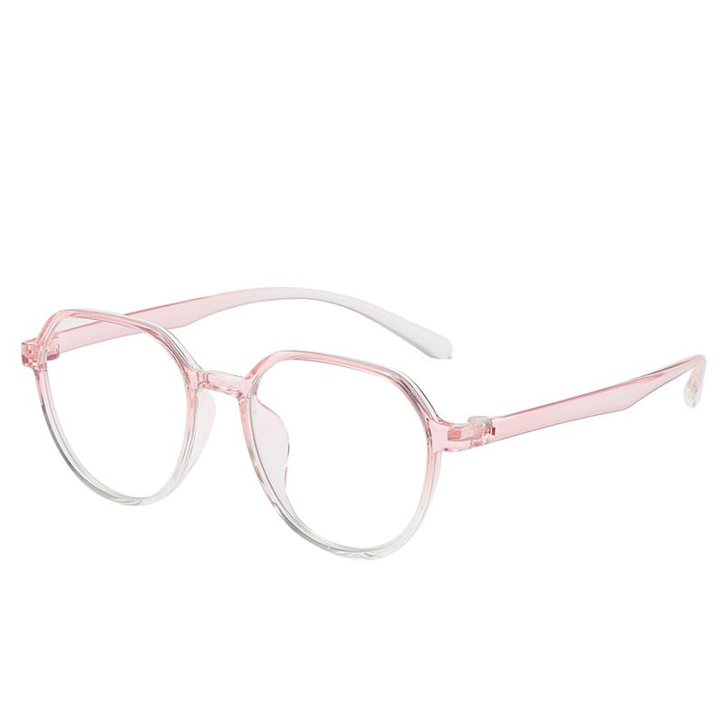 Anti-Blue Light Glasses Exquisite Round Eyewear Women Men Luxury Eyeglasses Blue Light Blocking Lady Man Computer Eyeglasses