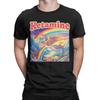 Funny Ketamine Horse Unicorn Emergency Rainbow 100 Cotton T Shirt For Men Summer TShirts Breathable Tee Shirt Oversize Clothing