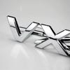 V6 Metal Emblem Sticker for Toyota Prado and Land Cruiser Tail