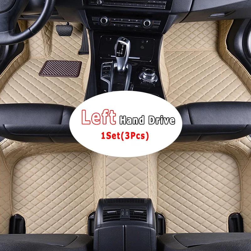 For Jeep Compass 2017 2018 2019 2020 Car Floor Mats Rugs Auto Interior Accessories Carpets Parts Replacement Waterproof Covers