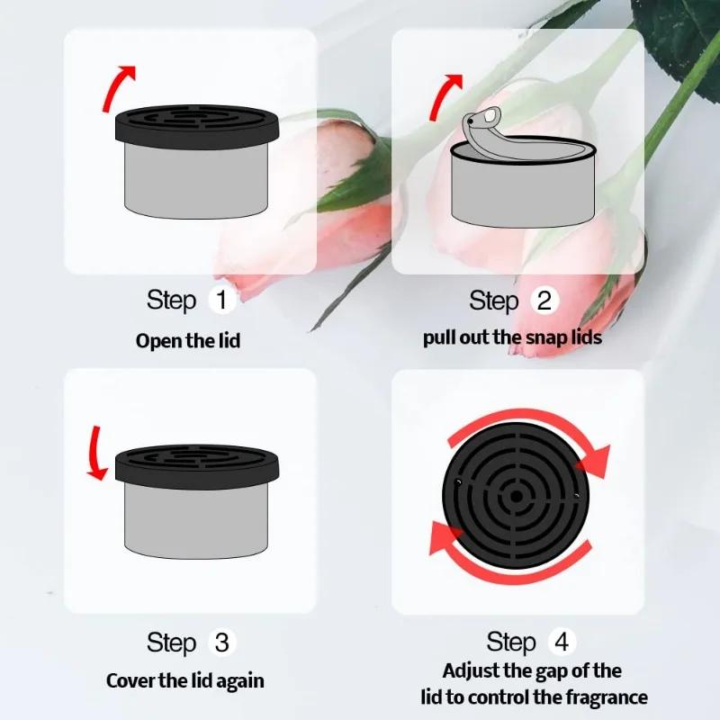 Auto Supplies Canned Wood Blocks Coffee Flavor Car Aromatherapy New Car Deodorant Fiber Air Freshener Foreign Trade Explosion