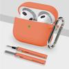 Best-Selling AirPods Pro 3 Silicone Protective Case, 2025 Model with Strap - Solid Color