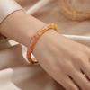 Lightweight Metal Cloisonne Lucky Bangle Exquisite Painting Ethnic Pattern Cuff Daily Outfits