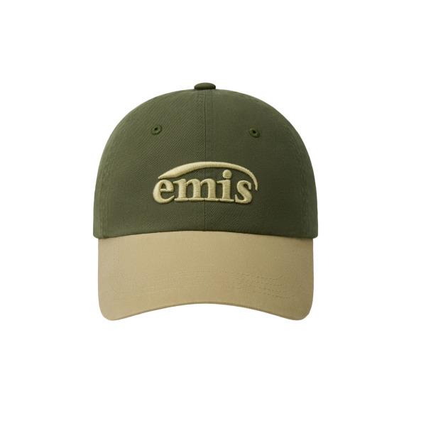

EMIS Washed Two Tone Ball Cap (Pink, Olive, Red, Navy, Black, Gray Denim) Olive