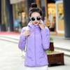 Women Winter Jacket Hooded Fleece Solid Coat Spring Thin Outerwear Female Short Zipper Student