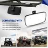 Ranger Rear View Mirror, UNIGT Center Convex Rearview Mirrors Compatible With 2017-2025 Polaris Ranger 500 570 900 XP 1000 XP/Crew Fits Factory