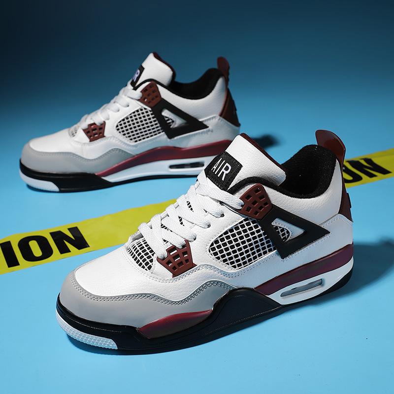 2025 Frühling neue Mode aj4 weiß zementgrau Hase mitternachtsblau Herrenschuhe Damenschuhe Sport Basketball High-Top-Schuhe