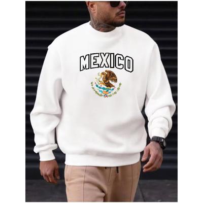 Rundhals-Sweatshirt, Polyestergewebe, Locker sitzendes Pullover-Sweatshirt