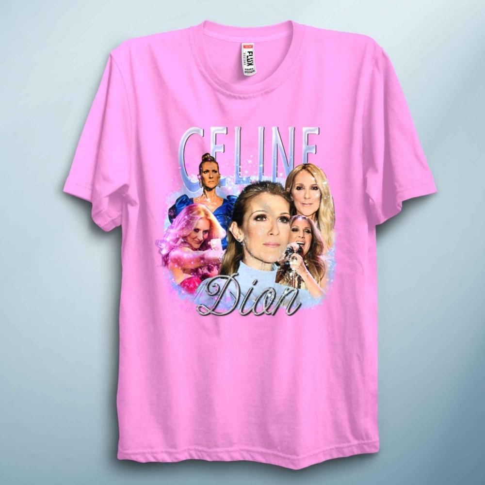 Retro Pop-Diva Grafik-T-Shirt Vintage Musik Celin Paris Ästhetik 90er Jahre Stil Tee