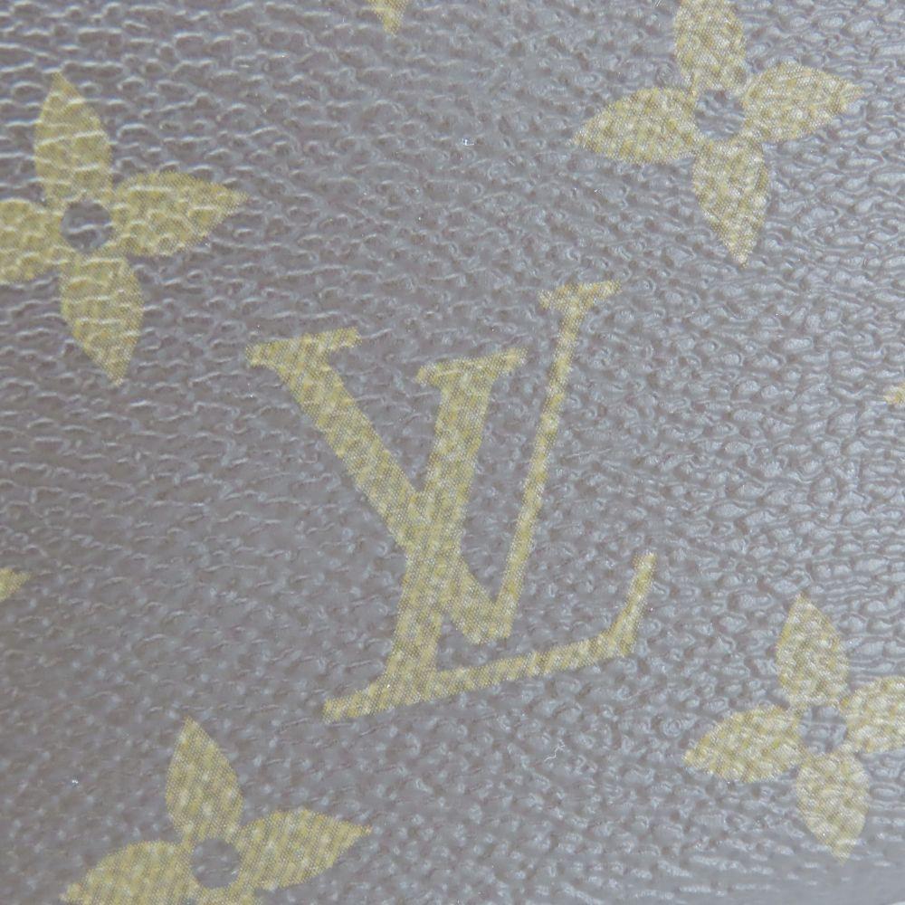 Used LOUIS VUITTON Purse Portefeuille Clemence M60742 Monogram Fuchsia Brown Zip Around