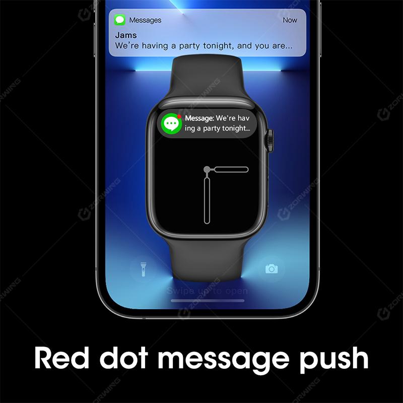 Relógio Inteligente W59 Masculino Feminino 47mm ECG GPS Smartwatch 2,2 Polegadas 105 Relógio Esportivo Série 8 W58 Atualizado para Android iOS com Trava de Pulseira