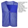 Adults Volunteer Vest Waiter Bartender Work Uniform Event Activity Sleeveless Jacket Supermarket Zipper