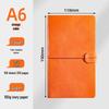 A6 Travel-Size Literary Journal Diary