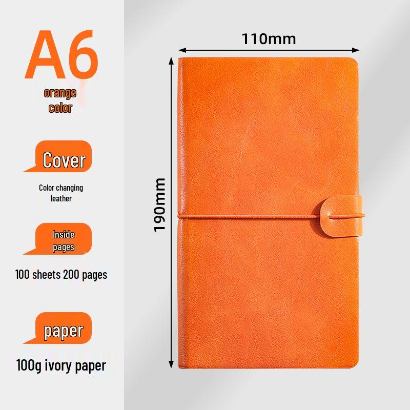 A6 Travel-Size Literary Journal Diary