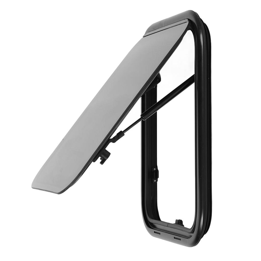 16 X 20in RV Window Rounded Corner Double Layer Acrylic Hydraulic Support Rod Privacy Protection for