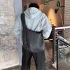 ZZZZ Retro Lässige Große Kapazität Gefaltete Leder Umhängetasche