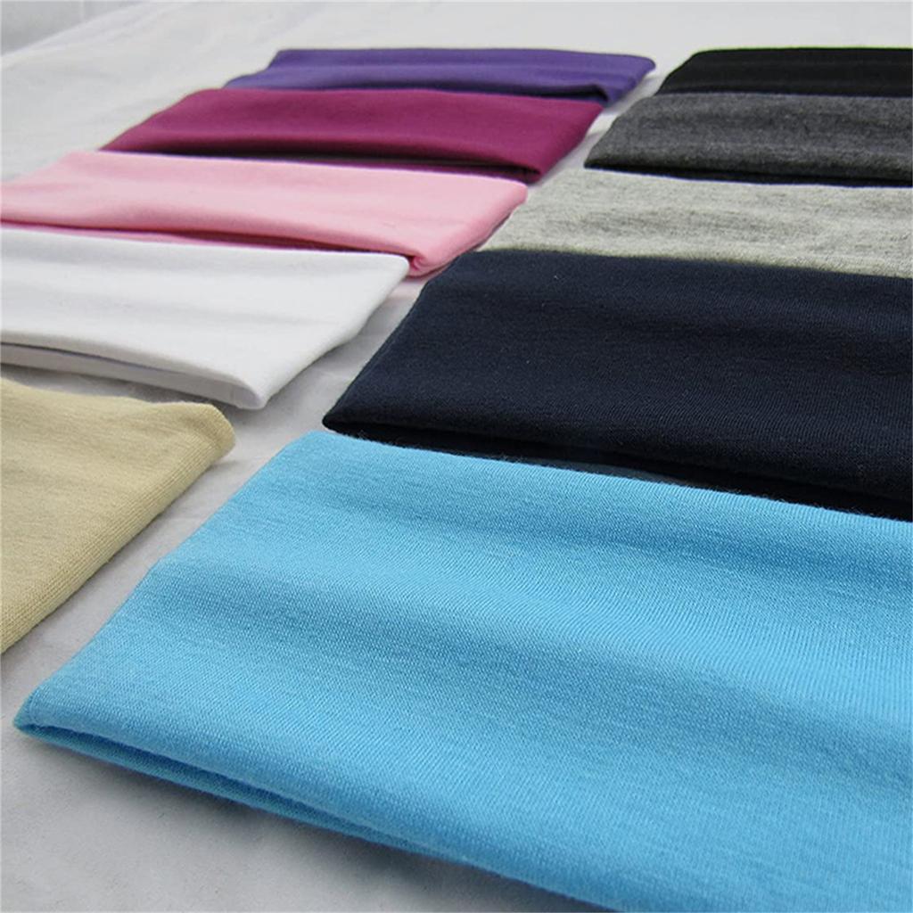 Fashion Wide Headband for Women Elastic Bandeau Sports Headwrap African Style Hairband Nonslip Stretchy Workout Headwear