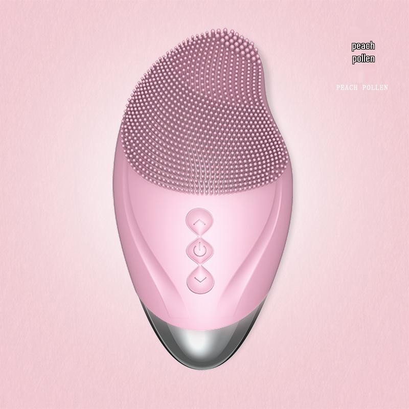 Rechargeable Silicone Sonic Facial Cleansing Brush for Men & Women