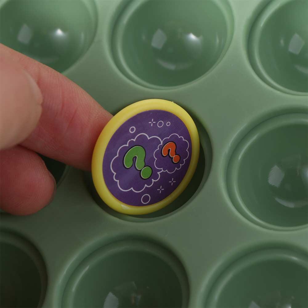 Touch Flip Brain Teaser Chess Board Concentration Bingo Game Concentration Training