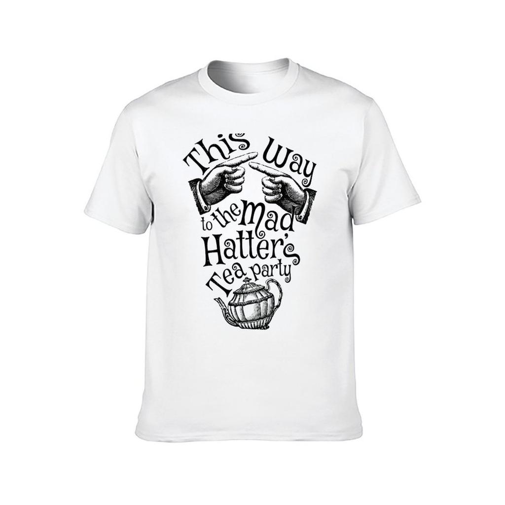 Tea Party TShirt T Shirts for Man Graphic Funny Man T Shirt Graphic TShirt