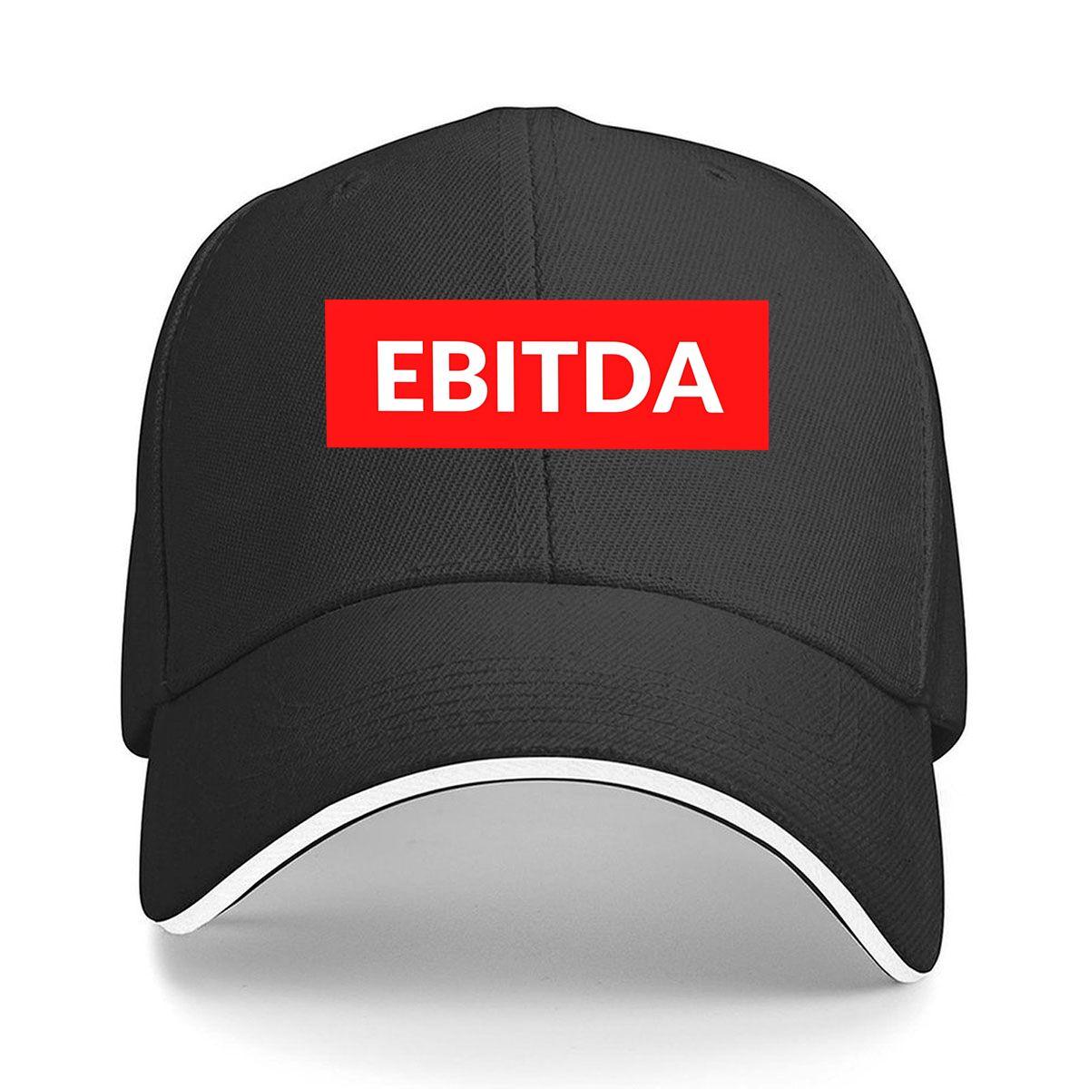 EBITDA Financial Acronym Art Sandwich Baseball Cap One Size чёрный