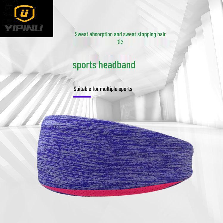 Weiqiang Sweat-Wicking Headband: Fashionable Sports & Fitness Hairband for Men & Women - Ideal for Yoga & Running