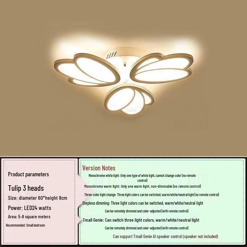 Elegant Modern LED Nordic Ceiling Lamp for Living Room, Bedroom, and Restaurant