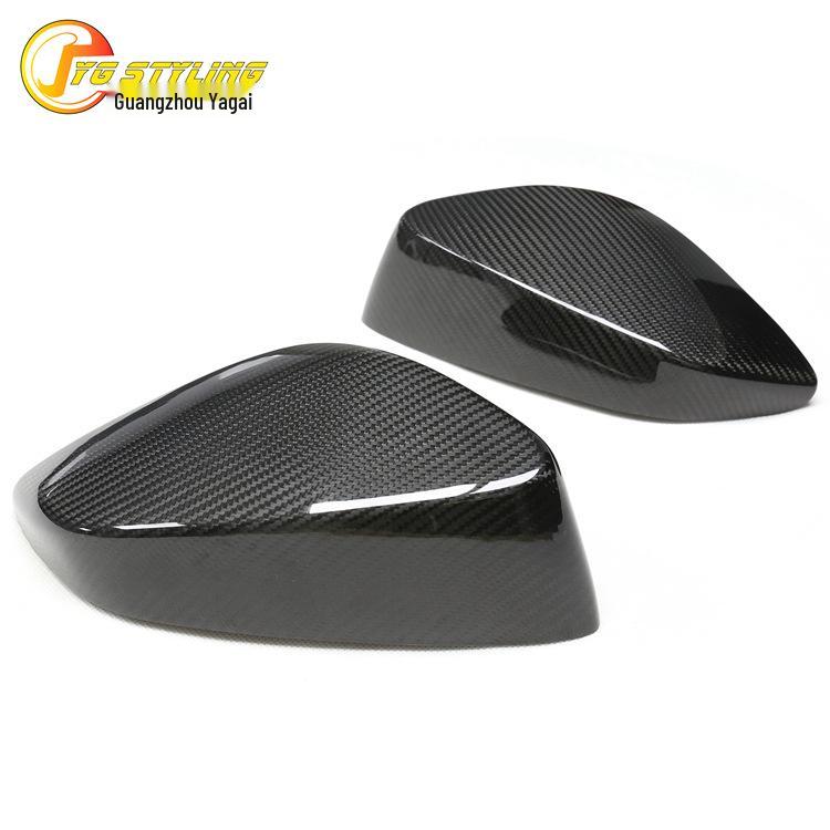 Dry Carbon Fiber Rearview Mirror Cover for Subaru BRZ & Toyota GT AE86