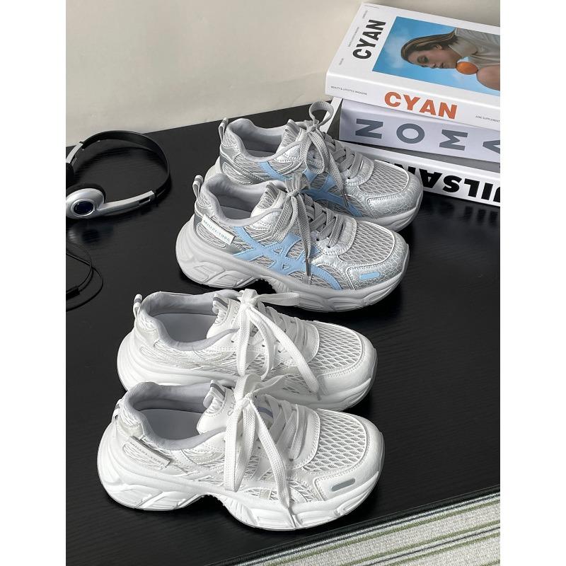 New products are on sale in summer, new thick-soled mesh breathable casual shoes, sports dad shoes 2528