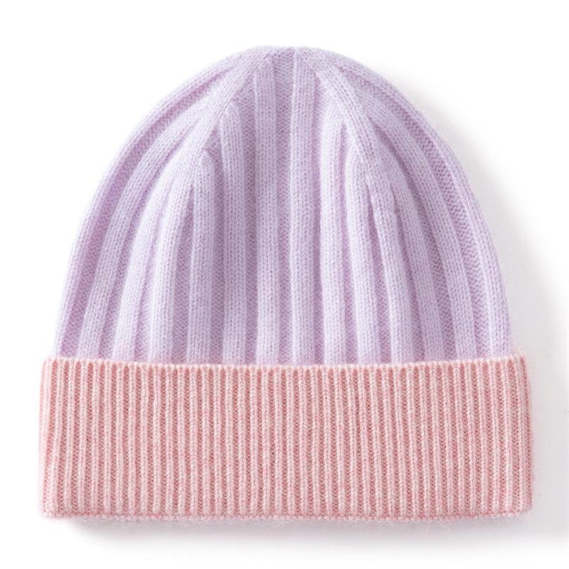 New Autumn and Winter Cashmere Warm Hats for Men and Women Autumn and Winter Knitted Hats for Men and Women Autumn and Winter Warm Knitted Hats